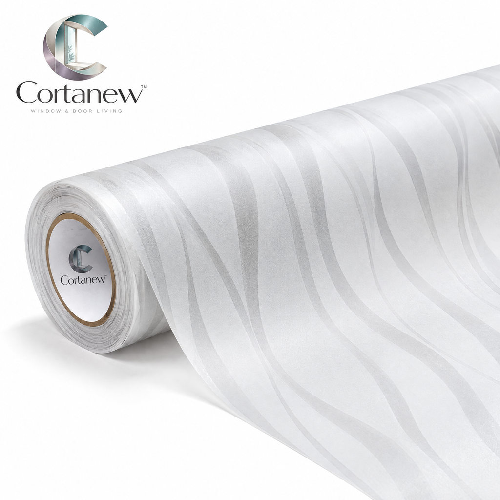 Cortanew™ PrismCling Decorative Window Film – Reusable Static-Cling Glass Film for Home, Bedroom, Kitchen & Glass Door Décor