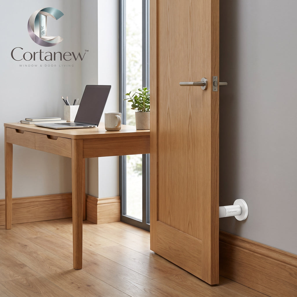 Cortanew™ SoftStop Door Bumper – Anti-Collision Door Stopper for Wall, Floor & Everyday Home Protection