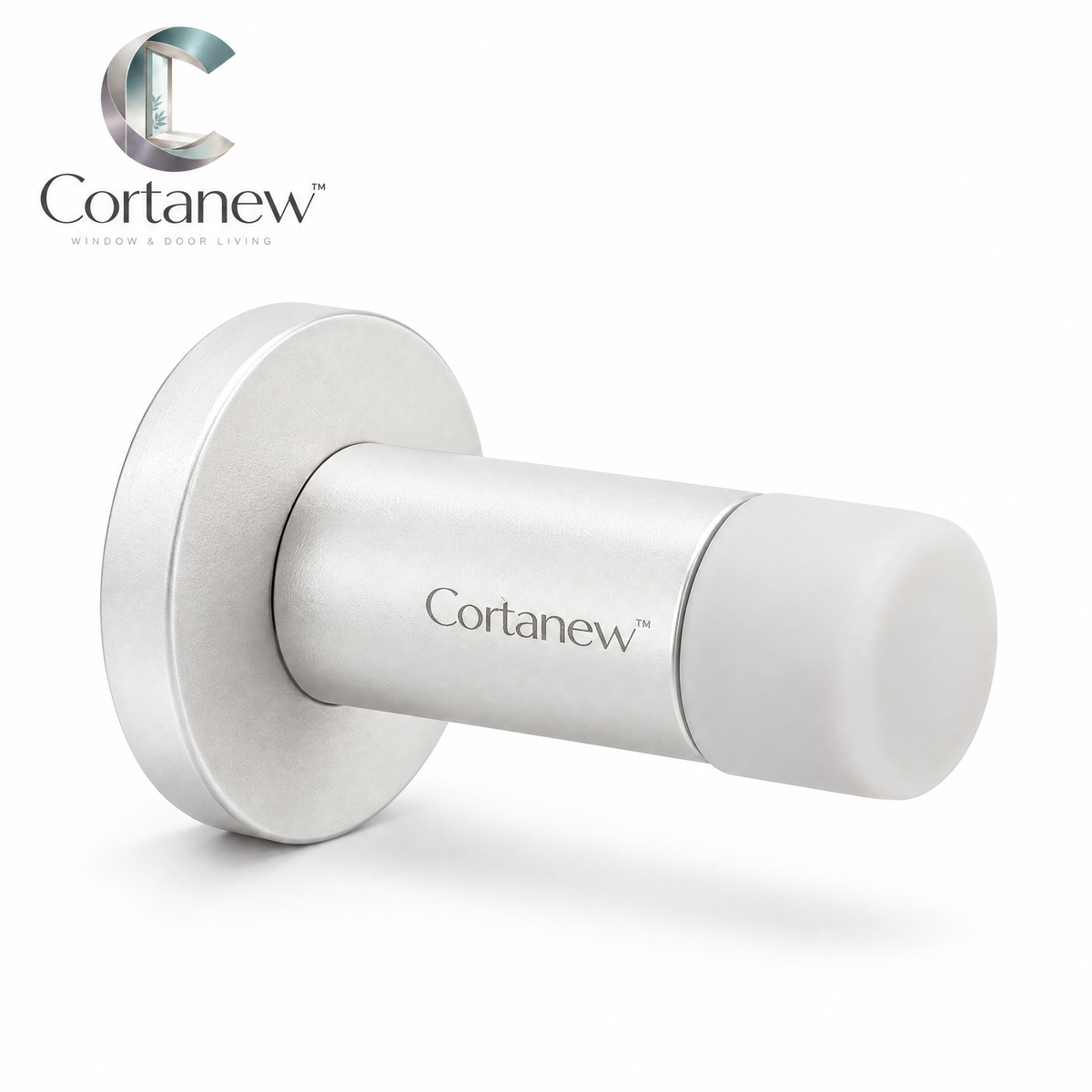 Cortanew™ SoftStop Door Bumper – Anti-Collision Door Stopper for Wall, Floor & Everyday Home Protection